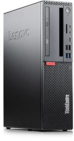 Lenovo ThinkCentre M720s SFF Intel Core i5 8500 256GB SSD Festplatte 16GB Speicher Microsoft Windows 11 Pro DVD-Brenner Desktop Computer Mini PC (Generalüberholt)