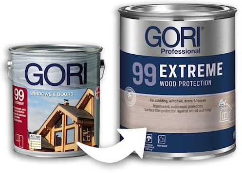 Gori 99 EXTREME Finitura gel effetto cerato, incolore 9900, 0,75 lt