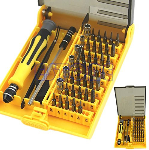 A96 45 in 1 attrezzi di apertura di riparazione cacciavite kit set per cellulare iPhone 4 4S 5 5S