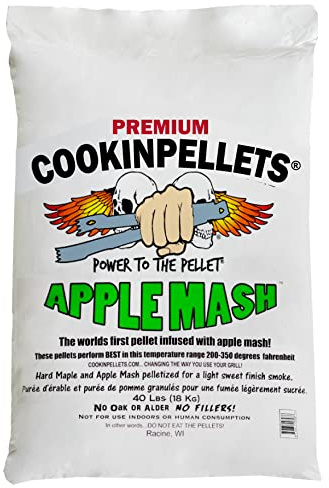 CookinPellets CPAM40lb Apple Mash Cooking Pellet, One Size