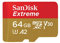 SanDisk Extreme 64 GB microSDXC Memory Card + SD Adapter with A2 App Performance + Rescue Pro Deluxe, Up to 160 MB/s, Class 10, UHS-I, U3, V30, Red/Gold
