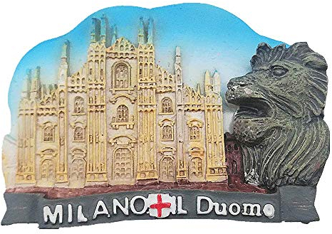 3D-Kühlschrankmagnet, Mailand-Kathedrale, Milano, Italien, Dekoration für Zuhause und Küche, Dekoration, Kühlschrankmagnet, Touristen-Souvenir, Geschenk