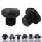 Evermotor Motorrad Spiegel Stopfen Blindstopfen M10×1.25 CNC Aluminium Abdeckung Anodische Oxidation Gewinde Schrauben 10mm 1x Rechts- und 1x Linksgewinde/clockwise+ anticlockwise (Ein Paar)
