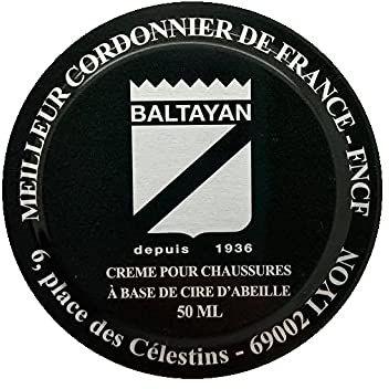 Baltayan Cirage Crème de Soin Pour un Entretien du Cuir de Haute Qualité, à la Cire d’Abeille et de Carnauba, Formule Exclusive, Apporte une Brillance Exceptionnelle, 22 Teintes, 50 ml (Vert foncé)