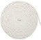 G2PLUS 6MM Beige Macrame Cord - 20M Thick Macrame Cotton Rope - Hanging Knitting Craft Rope for Wall Hanging Plant Hanger Knitting Craft