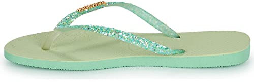 Havaianas Women's Flip-Flop, Glitter Flourish, 1/2 UK