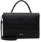 Tamaris Damen Handtasche Julia schwarz/silber One Size