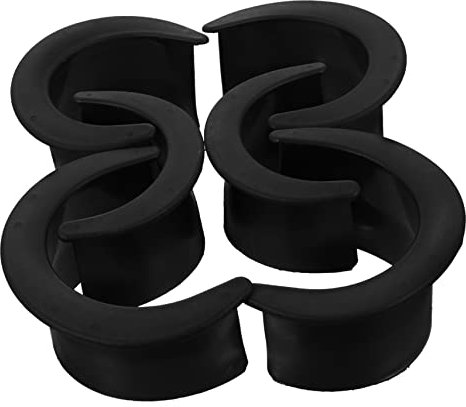 Kisangel Verleihen Sie Ihrem Billardtisch Einen Neuen Look 6 Stück Schwarze Billardtisch-tascheneinlagen Aus Kunststoff Für Die Hausbar