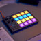 LBMED Grid Beat Controller, Note Mode MIDI Mixer Pads with 16 Pads, 4 Knobs and 6 Transport Buttons, Quick Transpose and Custom Modes, Support Professional Arranger Software, for Composer