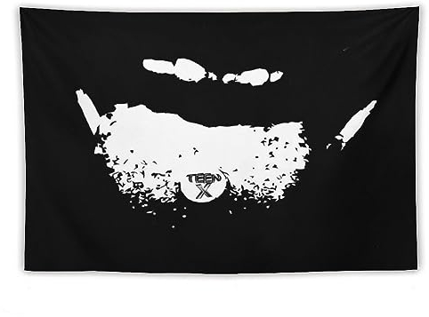Dazkqbl Ken Carson Merch Teen X Tapisserie-Kunstposter Hintergrund Wandbehang Heimdekorationen Wohnzimmer Schlafzimmer College Wohnheim Dekor 101,6 x 152,4 cm