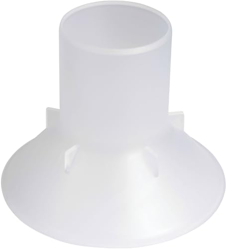 Polinox 00645000 Salt Funnel for Dishwasher, Bathtub Compatible with Bosch Siemens Neff Gaggenau Original with Fluorescent Keyring