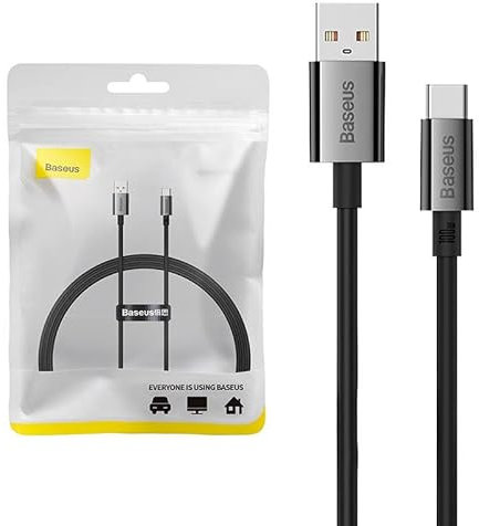 Baseus Câble USB vers USB-C Superior 100W 1m - Noir