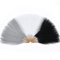 Serwalin 60pcs Pampas Grass Decor 45CM, Artificial Pampas Grass Home Decor, Pampas Grass Bulk Boho Decor, Vase Filler Faux Pampas Decoration for Wedding, Home, Rustic Party （Noir, Gris et Blanc）