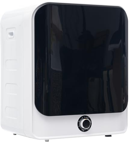 Secador por extracción, secador de acero inoxidable, 3 kg, en realidad hasta 4,5 kg, 830 W, filtración múltiple, 6 programas, 6 funciones. Protección contra sobrecalentamiento, montaje en pared