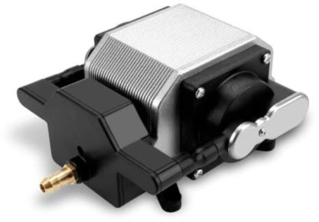 Junterone Pompe à Air D'Aquarium à Vitesse Réglable 54L/Min 256W, Comme Indiqué, Pompe à Air pour Aquarium, Bulleur de Pompe à Air pour Étang 220V pour Aérateur de Culture Hydroponique