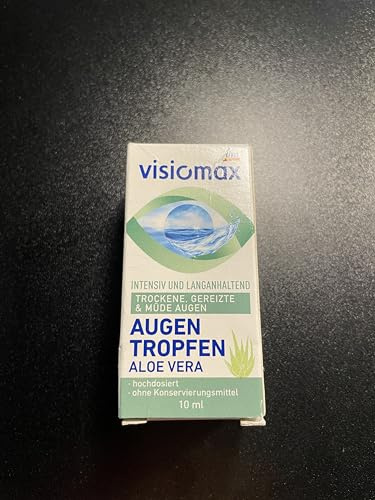 VISIOMAX Augentropfen Aloe Vera, ohne Konservierungsmittel, 10 ml