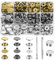 Nadisean 300 Stück Druckknöpfe Set mit Werkzeug, 15mm Druckknopf Metall, Schwarz Silber Bronze Canvas Snap Button Druckknopf Edelstahl mit Aufbewahrungsbox für Nähen Leder Kleidung DIY Craft