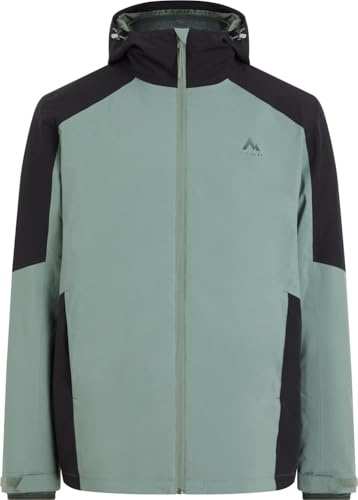 Mc Kinley Larra 3:1 Herren Doppel-Jacke, Green Dark/Black Nig, XXL