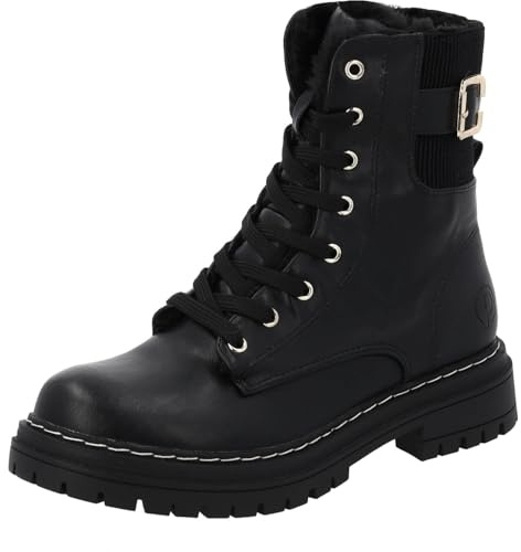 Palado Damen Stiefeletten Natlea - bequeme Boots - warm gefütterte Stiefel - modische Winterschuhe