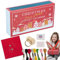 Weihnachts Advent Kalender Kreuzstich Sticken Set, 24-Tage Weihnachts Countdown Kalender, Stick Set Adventskalender 2024 Spielzeug Für Anfänger, Erwachsene