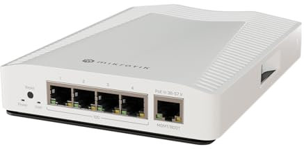 MikroTik Cloud Router Switch CRS304-4XG-IN, 4x 10GB RJ45 Ports, DIN