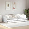 IKAYAA Einzelbett mit 6 Schubladen 100x200 cm, Jungendbett 100x200 cm, Kojenbett mit Stauraum Kiefer massivholz, Tagesbett mit Stauraum, Funktionsbett 100x200 cm Weiß