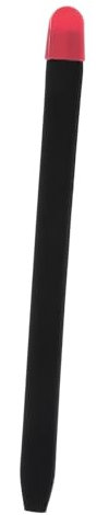 Angoily 1 Set Silicone Case Finger Pen Case Stand Pencil Nibs Accessories Clear Custom Grips Electronic Touch Tip Tablets Ink Protector Holder Charger Ballpoint Pen Touchscreen Grip Black