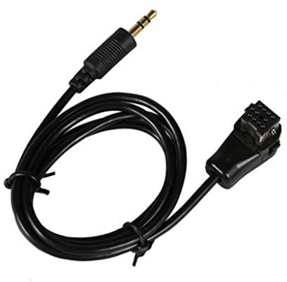 Teesea 3.5mm AUX to Pioneer IP-BUS Adapter Cable for Car Audio CD Changer Input