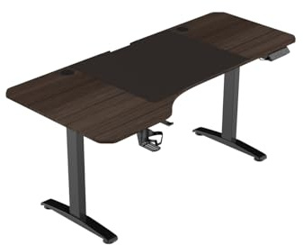 VDD Gaming - Gaming Schreibtisch - Sitzständer elektrisch höhenverstellbar - 160 x 75 cm