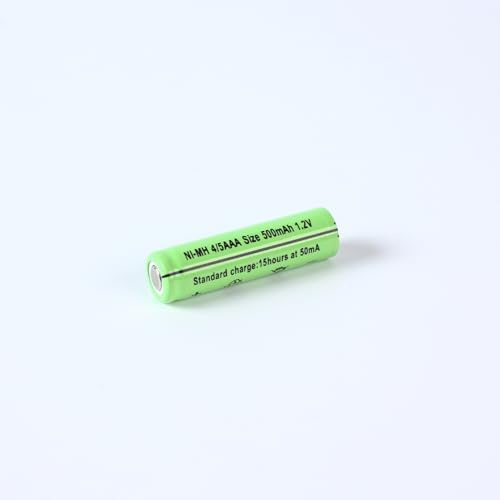 2/3AA 4/5 AA AAA geformte Nickel-Wasserstoff-Batterie 1,2 V 800 mAh, 5# und 7# wiederaufladbare Batterien, Rasierzellen, Solarenergie(4/5AAA 500 mAh)