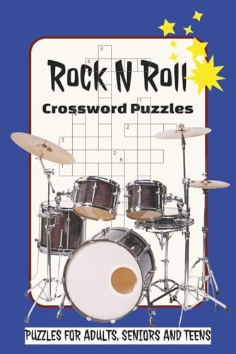 Rock and Roll Crossword Puzzles: Crossword Puzzles with Easy to Read Print About Rock and Roll, Musicians and Bands from the 80's and 90's 6 x 9 ... you are Relaxing, Vacations, and Holidays