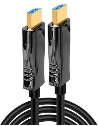 Glasfaser-HDMI-kompatibles Kabel 4K @ 60HZ For PS PS5 Xbox TV Stick Box PC HDR Video 5M 15M 20M 25M 30M 40M 50M 60M 80M 100M Lang.(100m)