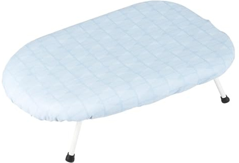 1PC Portable Tabletop Ironing Board Foldable Steam Iron Pad with Rest | Foldable tabletop ironing board with built-in iron holder and stable non-slip legs, compact solution home, dorm travel use