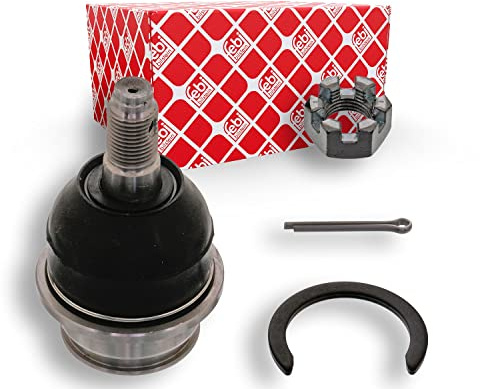 febi bilstein 43029 Traggelenk mit Kronenmutter, Splint und Sicherungsring, 1 Stück