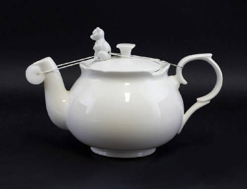 Porzellan Tropfenfänger Bär