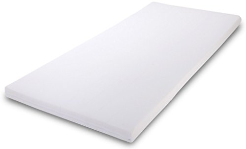 MSS e.K. Soft Matratzenauflage- / Topper mit Bezug - 120 cm x 200 cm x 5 cm