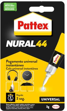 Pattex Nural 44 Pegamento Universal Instantáneo (secado 3 min) 3gr