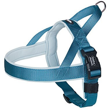 Nobby Norwegergeschirr Classic Preno, hellblau/hellblau L: 75-98 cm + 62 cm, B: 40/45 mm, 1 Stück