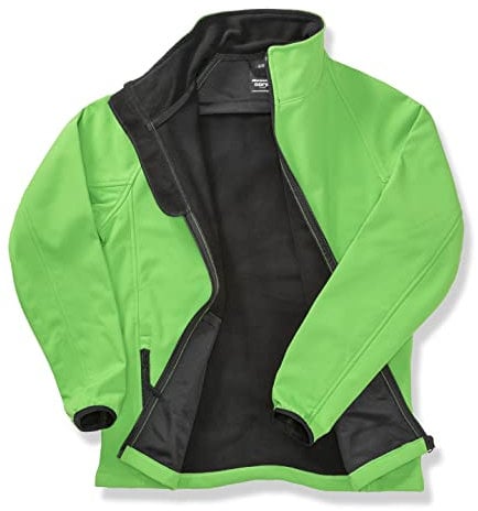 Result R231M Printable Softshell Jacket - Vivid Green, Large