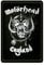Logoshirt® Motörhead Logo Blechschild I Metall-Schild mit klassischem Retro-Motiv in 3D I 20x30cm Rock 'n' Roll Retro-Schild I langlebiger Druck & Lizenziertes Originaldesign