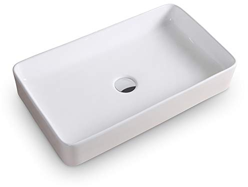 Soho Brillant - Lavabo (cerámica, 60 cm), color blanco
