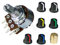 Potentiometer Stereo logarithmisch 1K | 2,2K | 5K | 10K | 22K | 50K | 100K | 220K | 500K | Drehregler Poti Pins (10K)