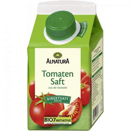 ALNATURA - Jus De Tomate Au Sel Marin 500Ml - Lot De 4 - Vendu Par Lot