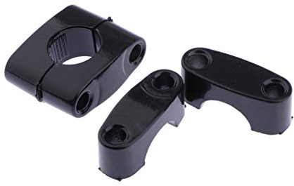 KESOTO 1 Paar Motorrad-Universal-Lenkerklemmung Lenkerhalterung Klemm-Adapter 22mm für Motorräder