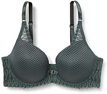 Triumph Damen Aura Spotlight WHP Schalen BH mit Bügel, Smoky Green, 75E
