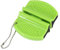 Afilador de cuchillos de bolsillo, mini piedra de afilador de cuchillos sin saltos para cocina(verde)