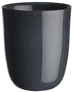 BUTLERS Tasse ohne Henkel 300ml aus Steinzeug -NATIVE- Tee- und Kaffeebecher | Cappuccino Kaffee Tasse minimalistischer und moderner Stil | Spülmaschinen- und mikrowellenfest