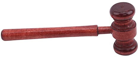 Flybloom Judge Hammer Costume Accessory Holiday Party Courtroom Performance Props