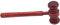Flybloom Judge Hammer Costume Accessory Holiday Party Courtroom Performance Props