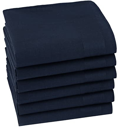 Herren-Taschentücher – Stofftaschentücher für Damen aus weicher Baumwolle | 100% Baumwolle，Maschinenwaschbar，Weich zur Haut und langlebig，Dick & Saugstark， Einstecktuch